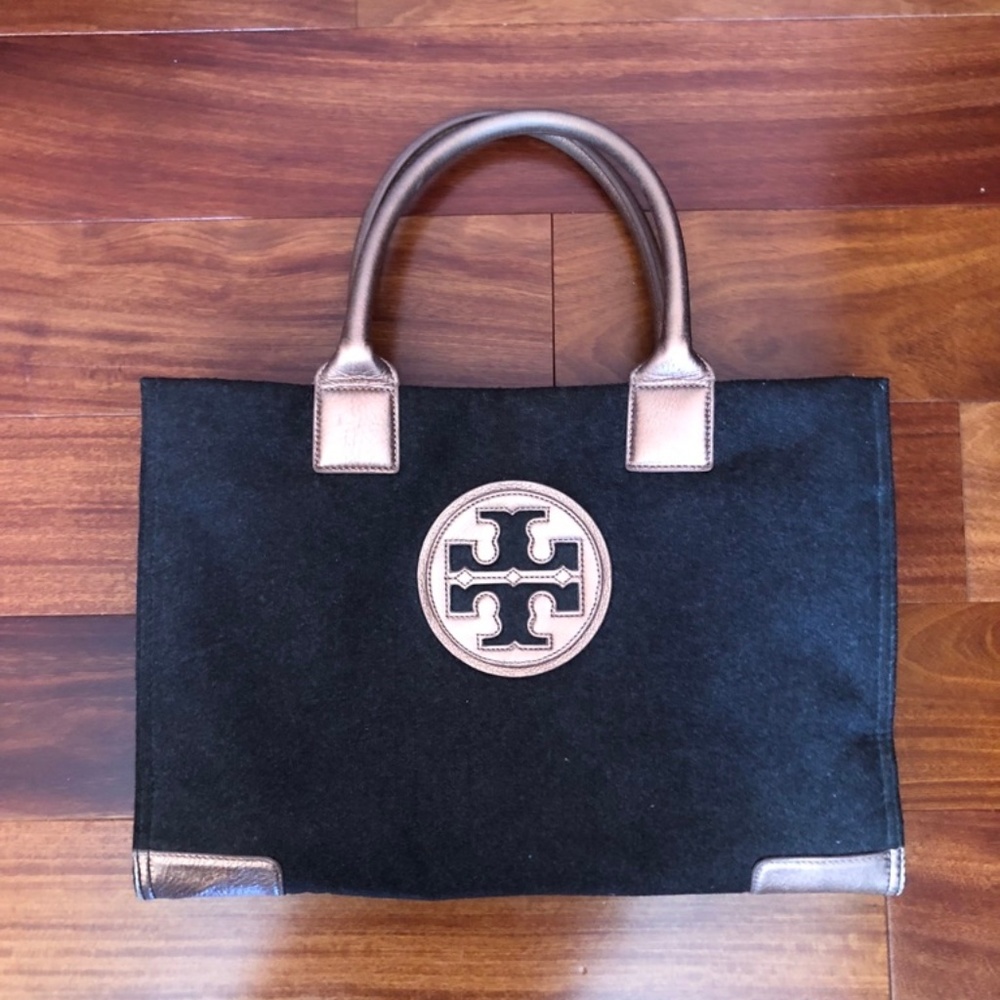 TORY BURCH - Ella felt tote bag